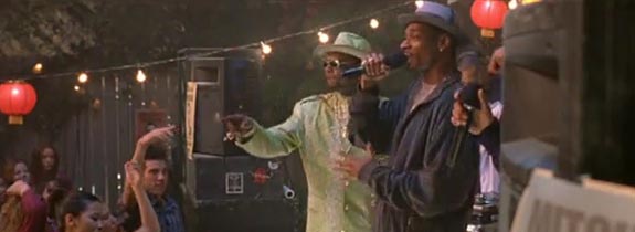 Snoop Dogg making money off his writing and verbalizing his music blog in Old School